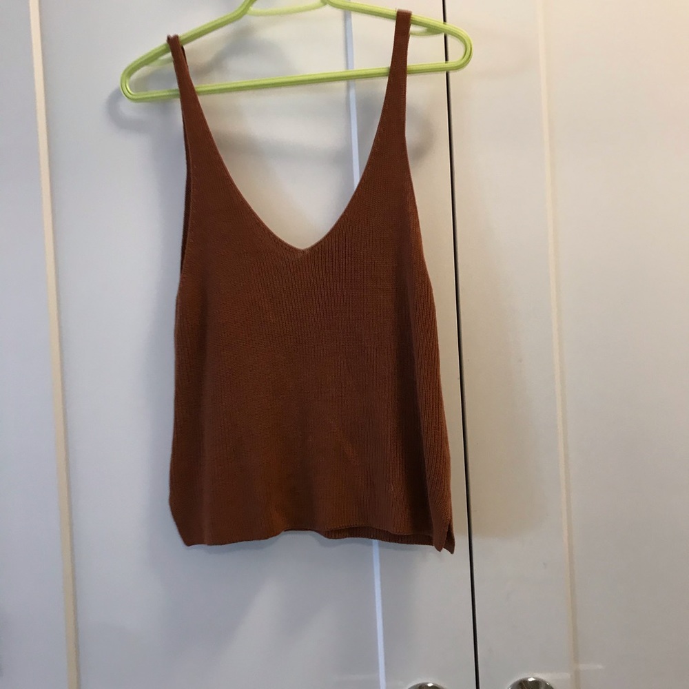 Knit tank